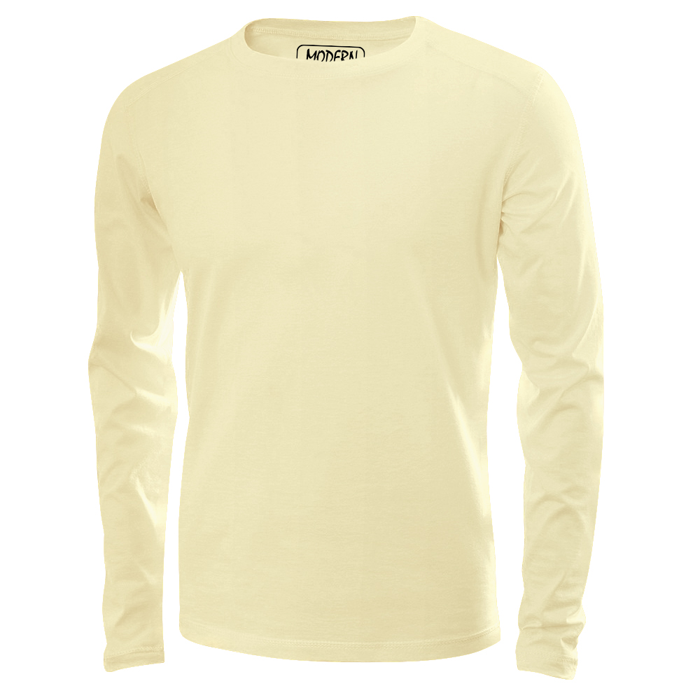 Футболки MODERN 180 г/м кв длинный рукав слон. кость