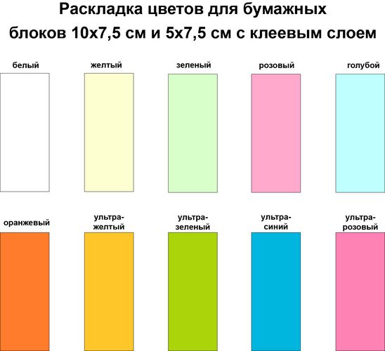 Календарь настольный на заказ Sticky, с блоком 100 листов