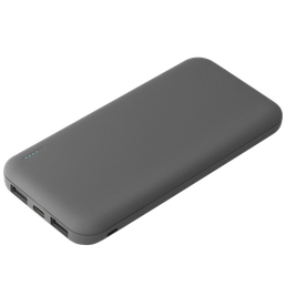 Внешний аккумулятор с подсветкой Люче (Luce) 10000 mAh, серый