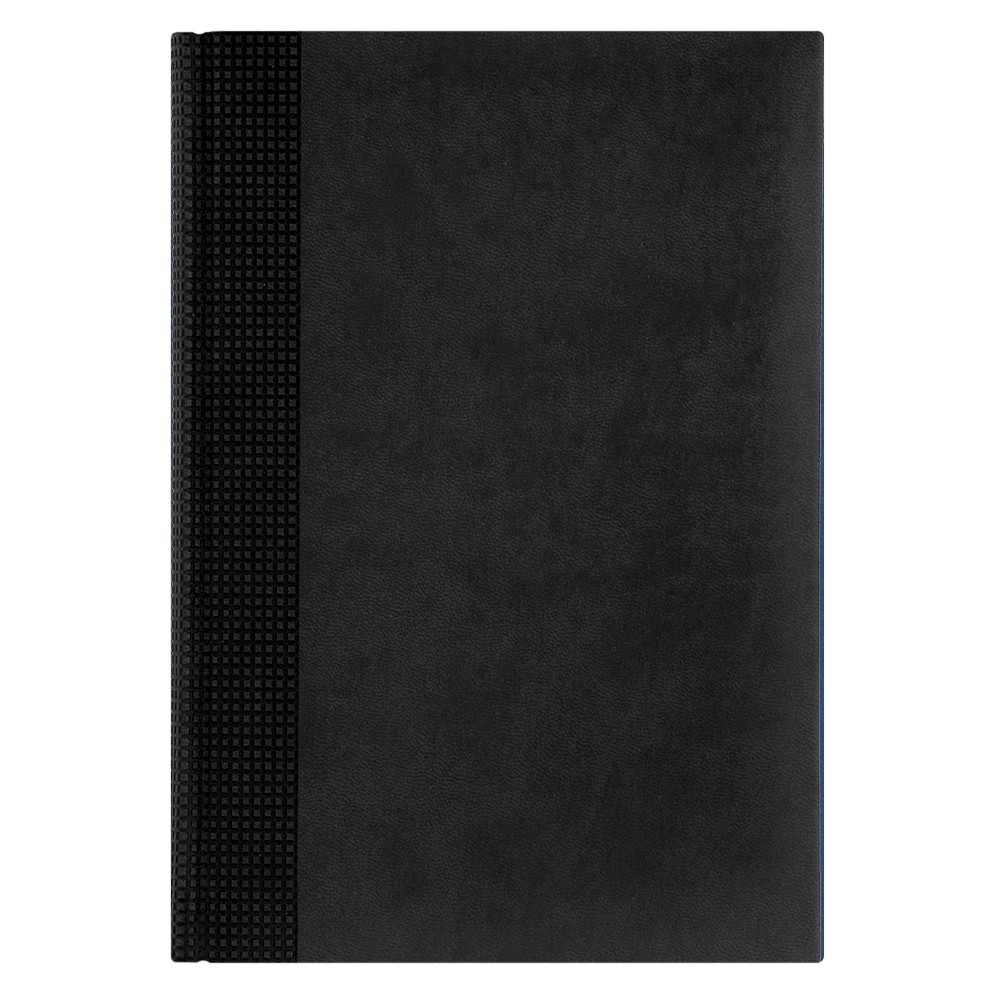 Недатированный ежедневник VELVET 650U (5451) 145x205мм , без календаря, черный