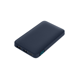 Внешний аккумулятор с подсветкой Ancor 5000 mAh, синий