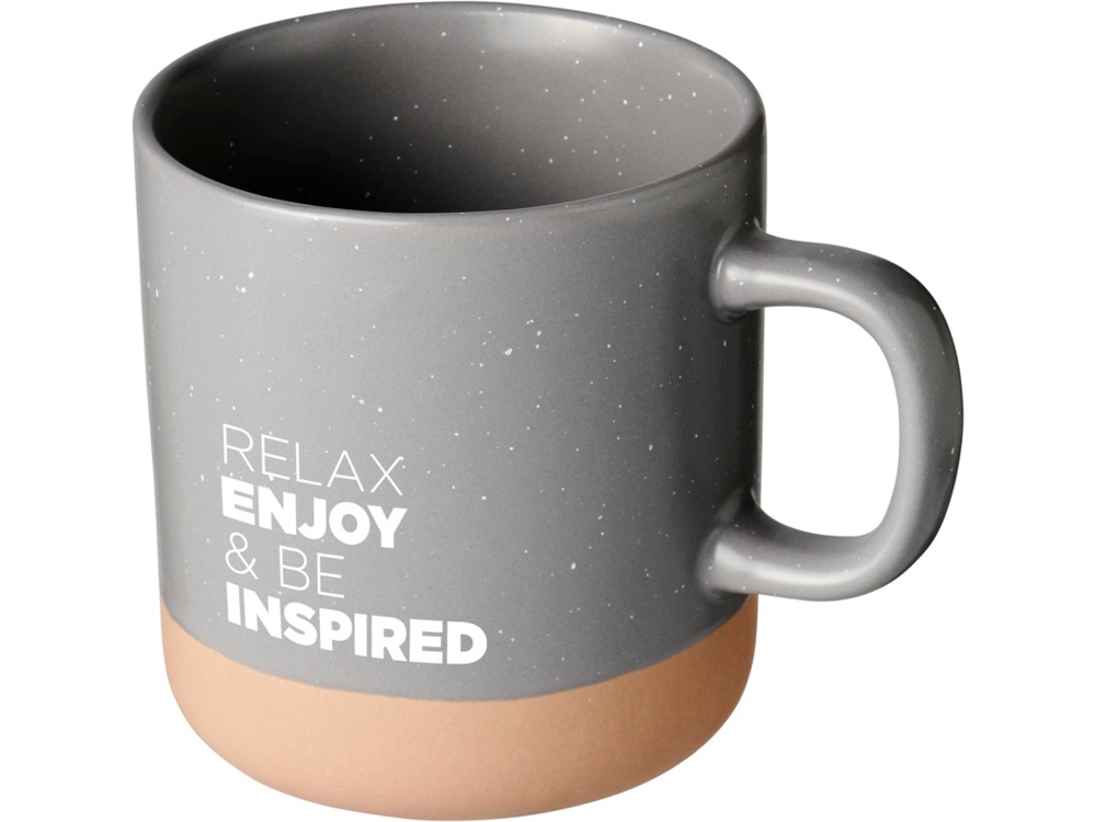 Be Inspired 360 ml керамическая кружка, серый