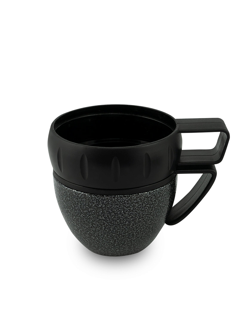 Черный комплект крышек для термоса серии 109 «шторм»