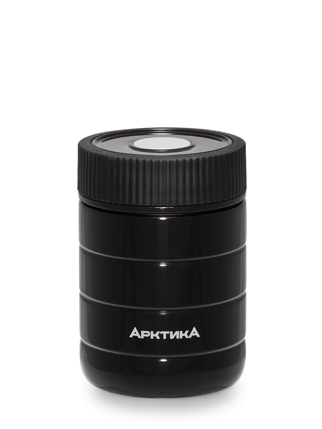 Черный термос для еды на 0.48л (уценка)