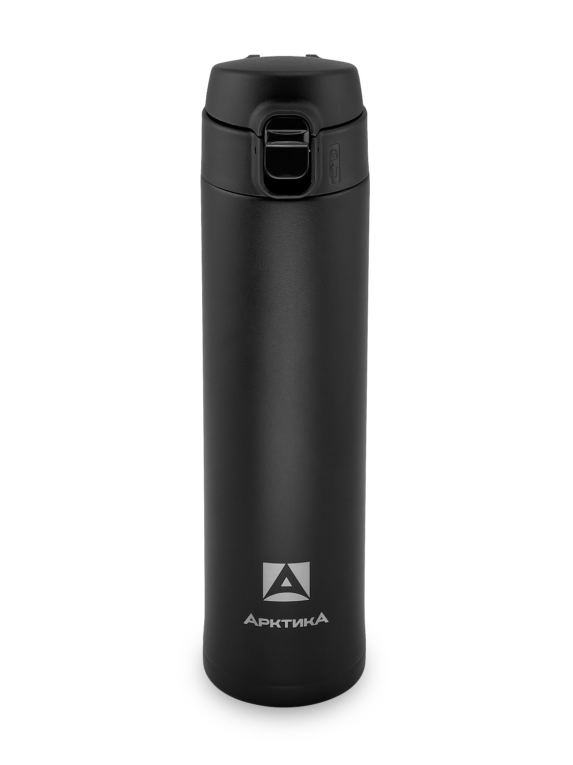 Черная городская термокружка на 0.52л (уценка)