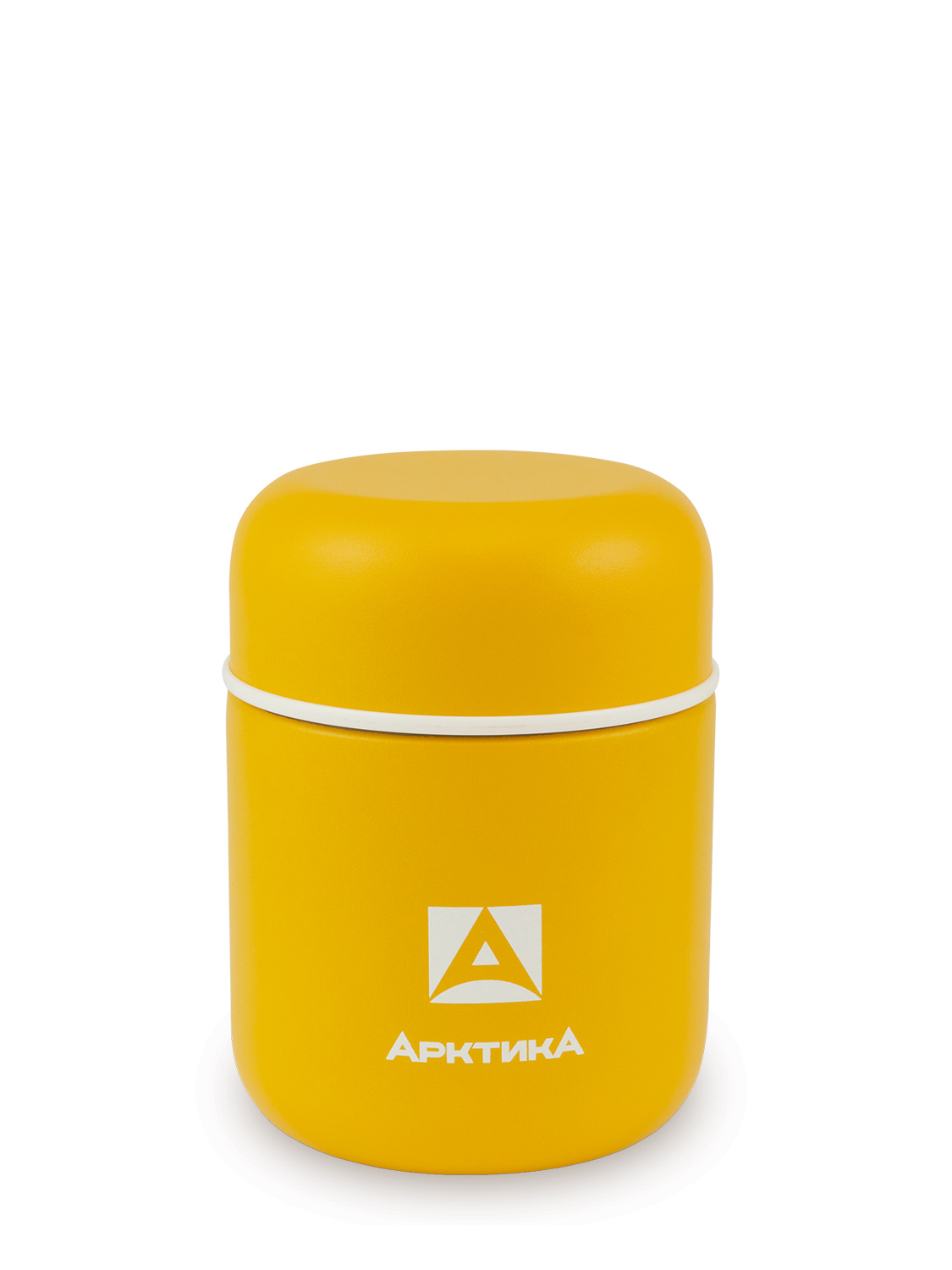 Компактный желтый термос 411 для еды на 0.28л