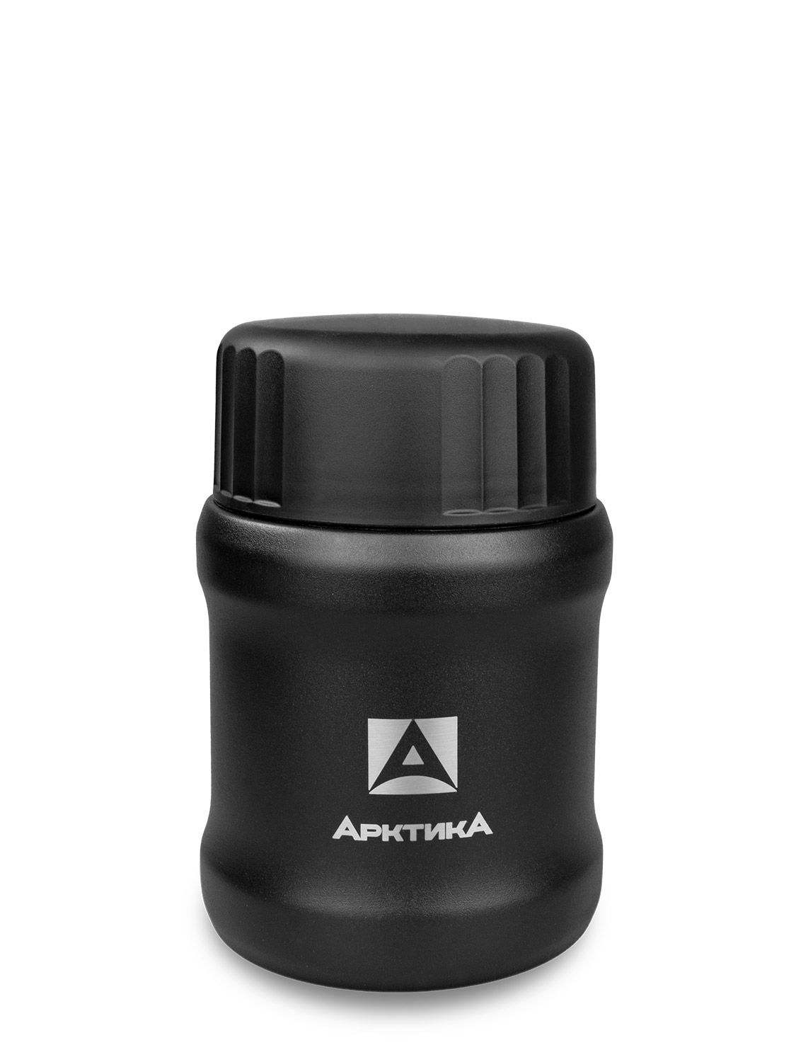 Черный термос для еды на 0.5л (уценка)