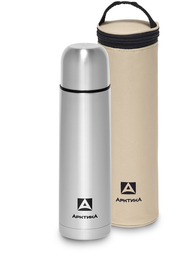 термос с узким горлом и чехлом на 0.75л (уценка)