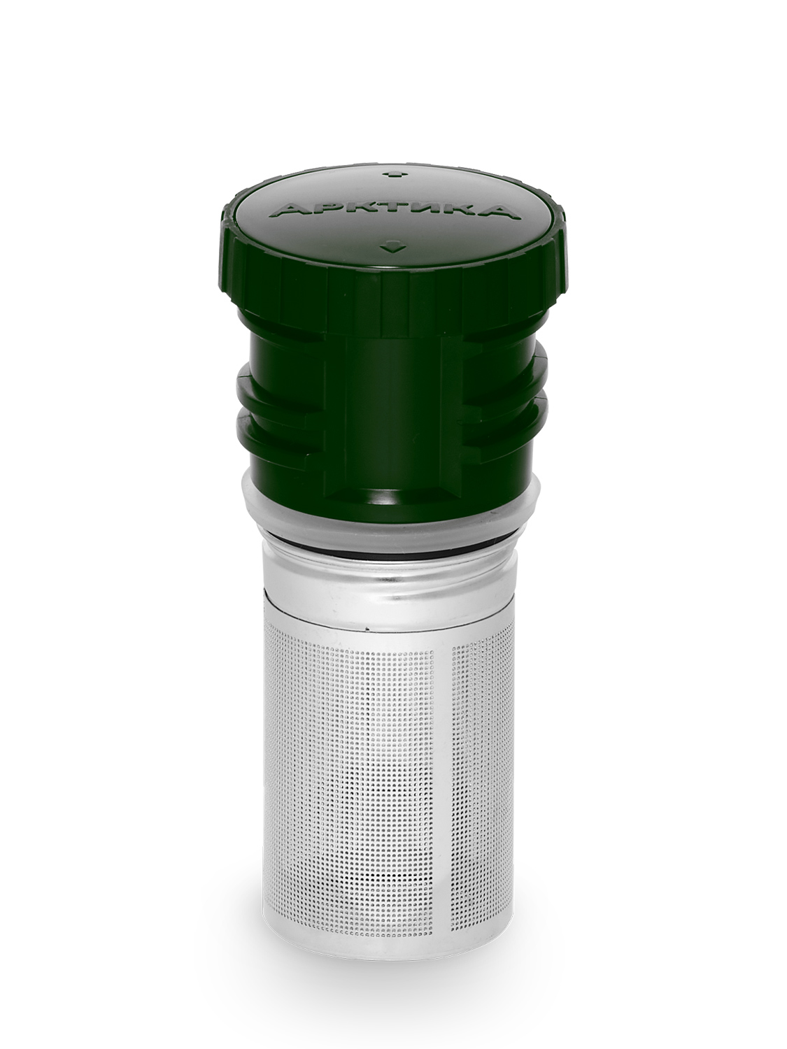 Зеленая пробка с ситечком для термоса серии 106