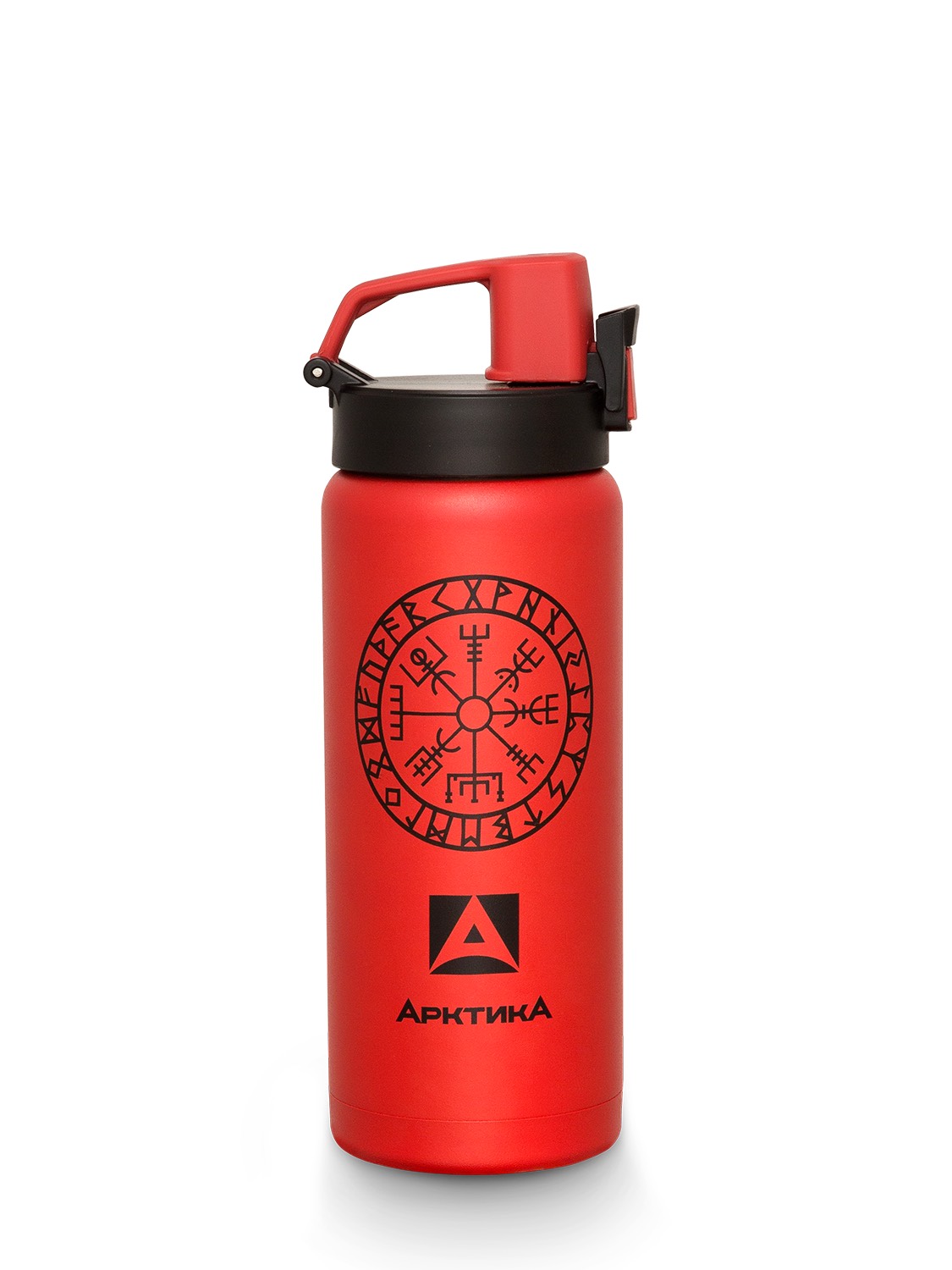 Красная термокружка 702 «сититерм» «ВЕГВИЗИР» на 0.5л