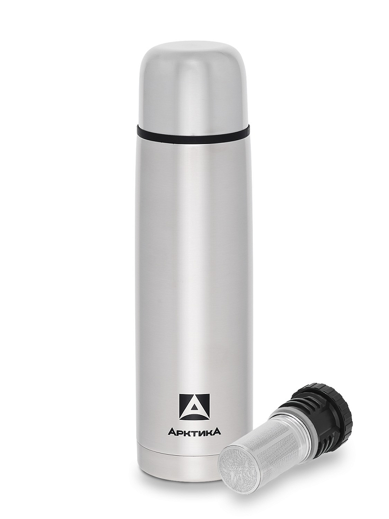 Классический термос с ситечком на 1л (уценка)